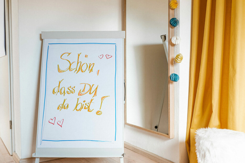 Kontakt schön dass du da bist
